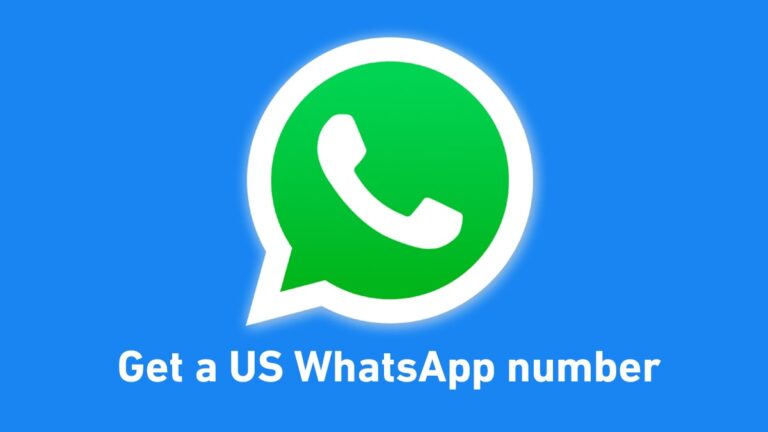 Get a US WhatsApp number with the code to activate WhatsApp