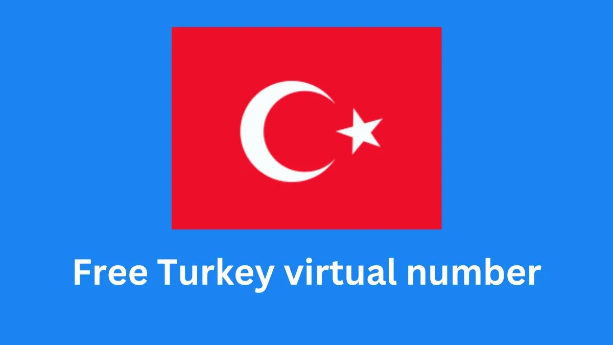 Free Turkey virtual number for SMS verification online