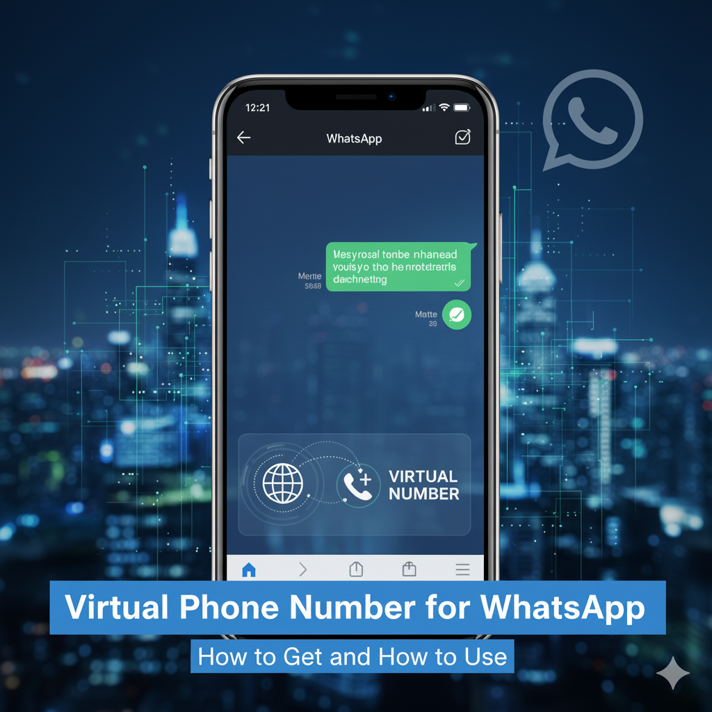 Virtual Phone Number for WhatsApp – How to Get and How to Use