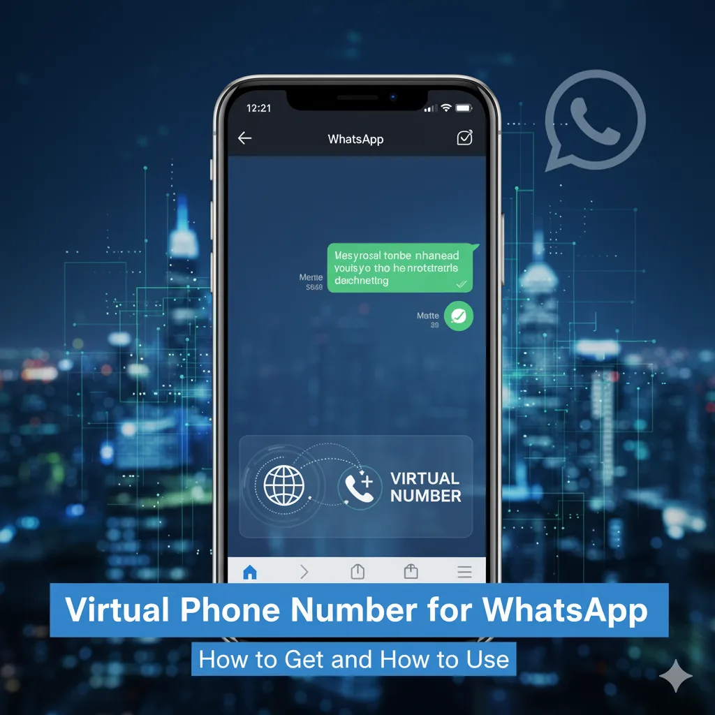 Virtual Phone Number for WhatsApp – How to Get and How to Use